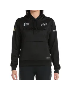 Sudadera Bullpadel Esten Negro | Ofertas de pádel